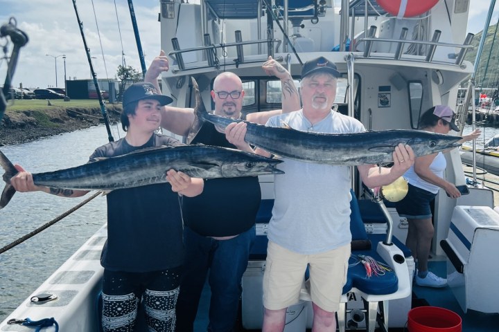 a group of people on a boat